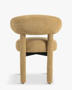 Chaise, Tweed marron écureuil Lugano