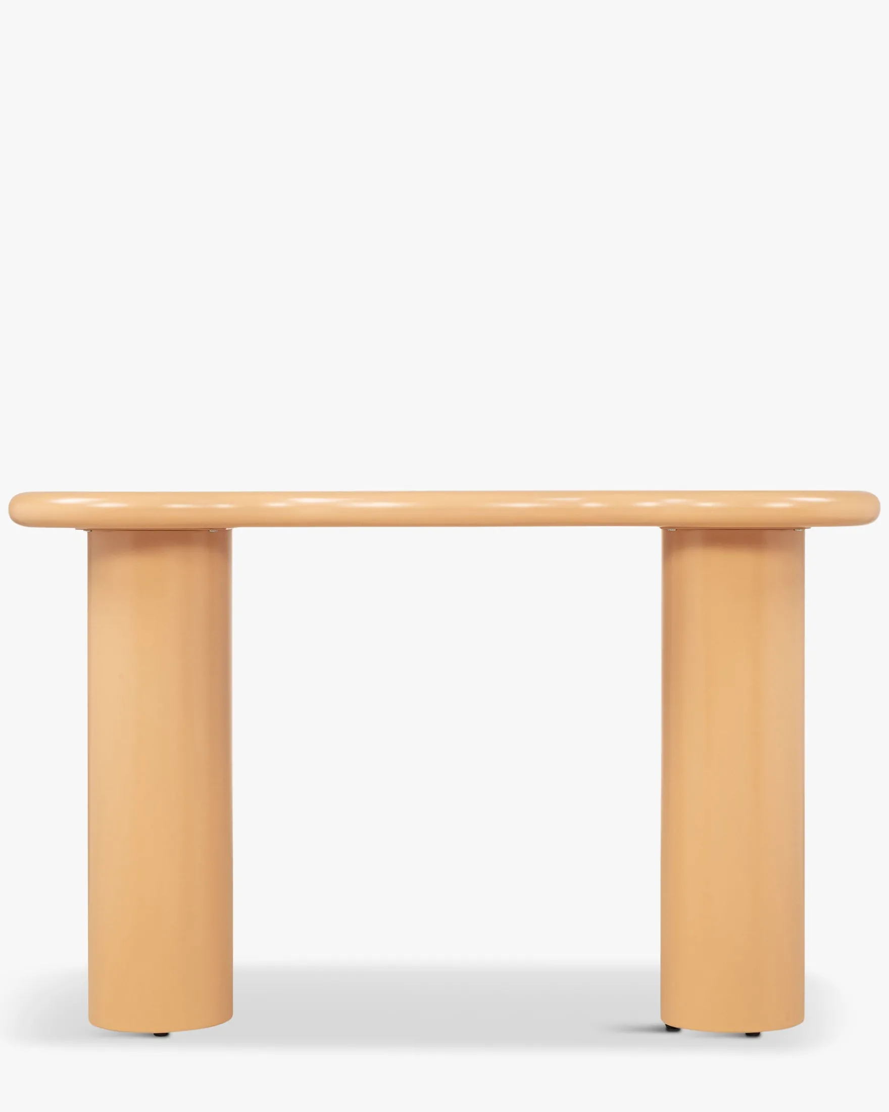 Console, Bois beige caramel, L120 Onda