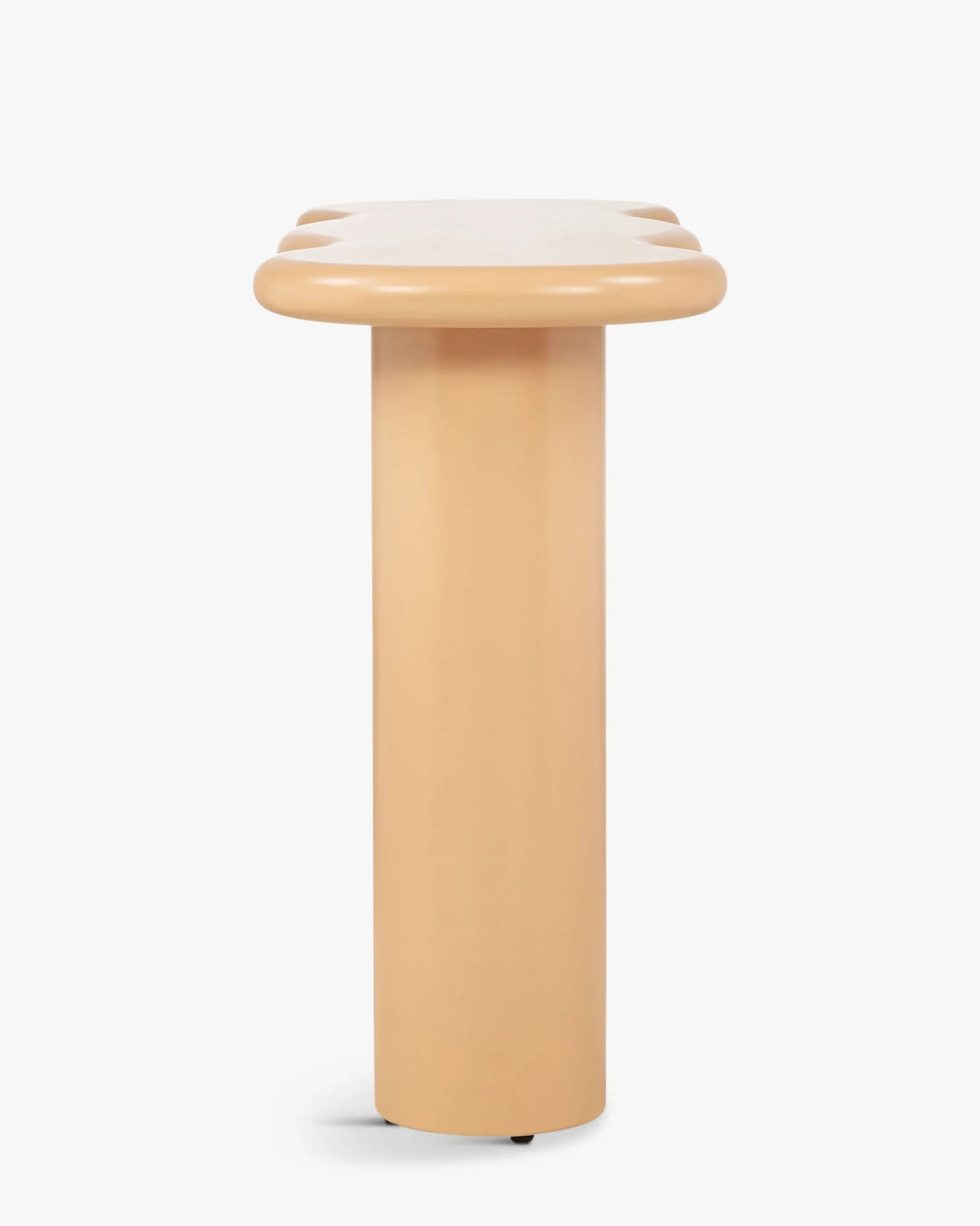 Console, Bois beige caramel, L120 Onda
