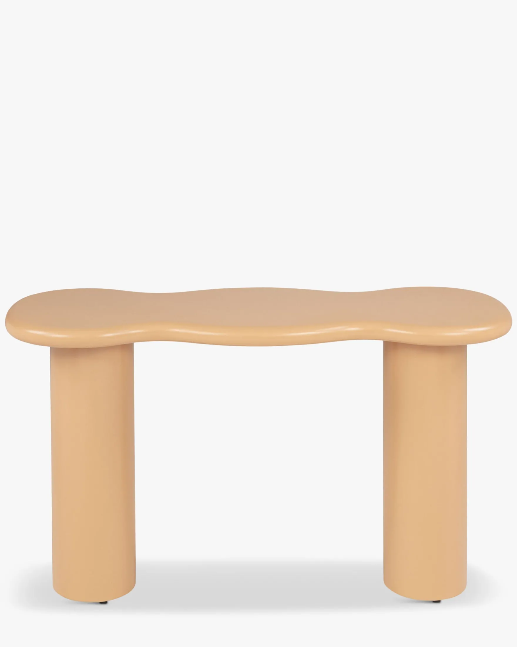 Console, Bois beige caramel, L120 Onda