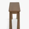 Console, Bois de Frêne Teinte Noyer, L100 Temba