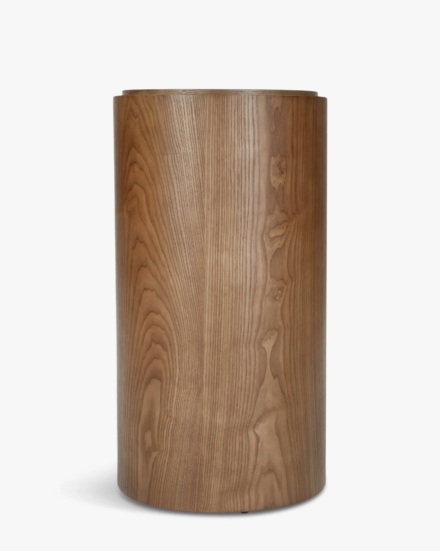Console, Bois de frêne teinte noyer, L100 Elipse
