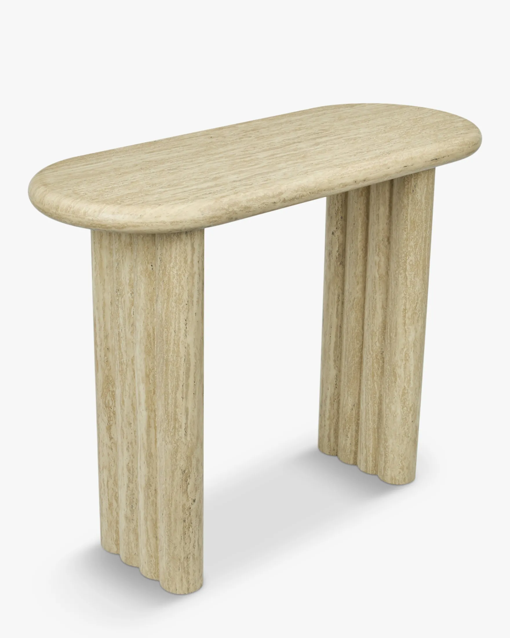 Console, Effet travertin, L100 Aphaia