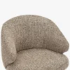 Ensemble 4 chaises, Tweed marron mocha Aspen