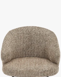 Ensemble 4 chaises, Tweed marron mocha Aspen