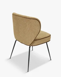 Ensemble 6 chaises, Tweed marron écureuil Wayne
