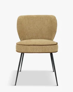 Ensemble 6 chaises, Tweed marron écureuil Wayne