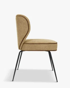 Ensemble 6 chaises, Tweed marron écureuil Wayne
