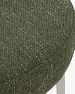 Ensemble de 4 chaises, Vert cactus & tweed chêne Vittoria