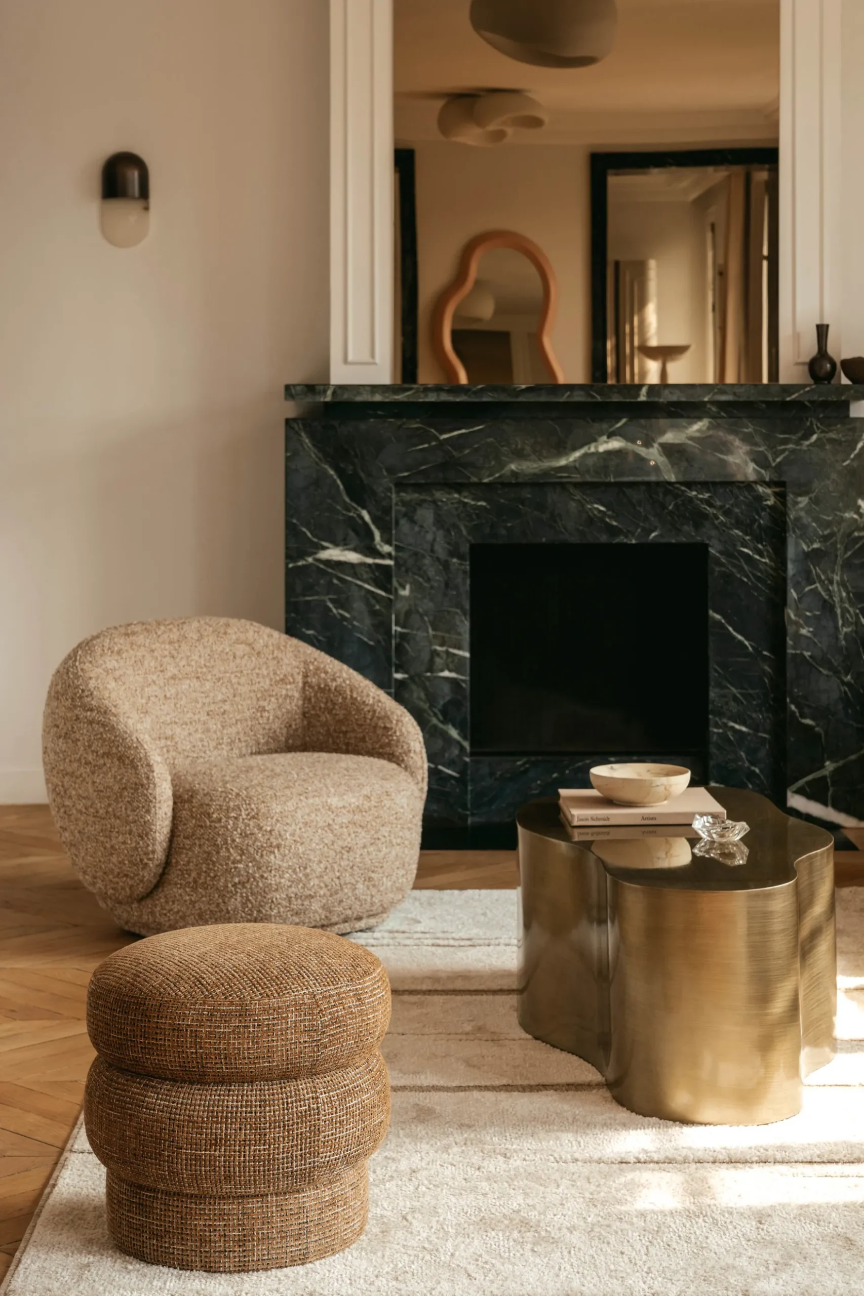 Fauteuil, Beige macchiato Telde