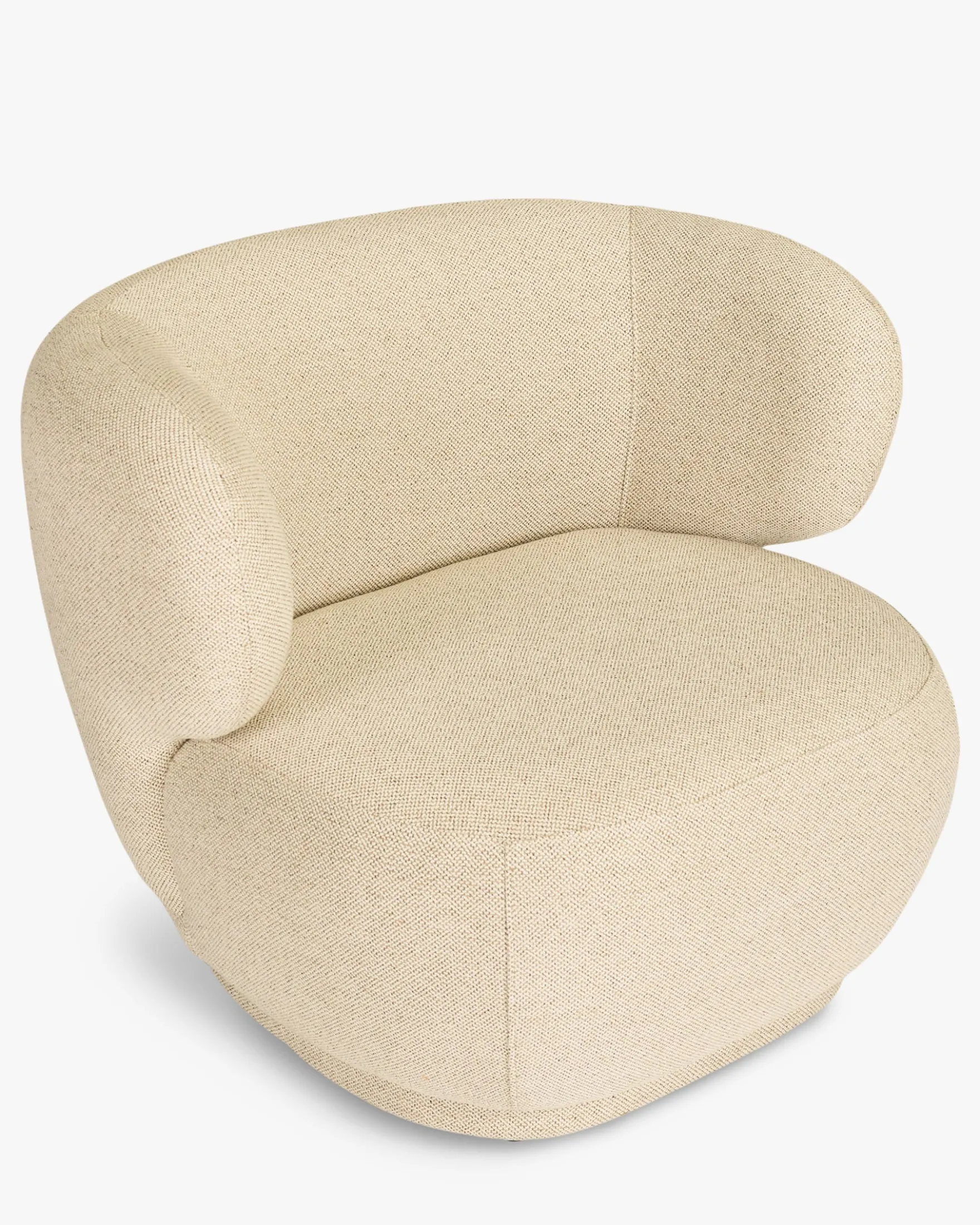 Fauteuil, Beige sable, 90x70 Giulia