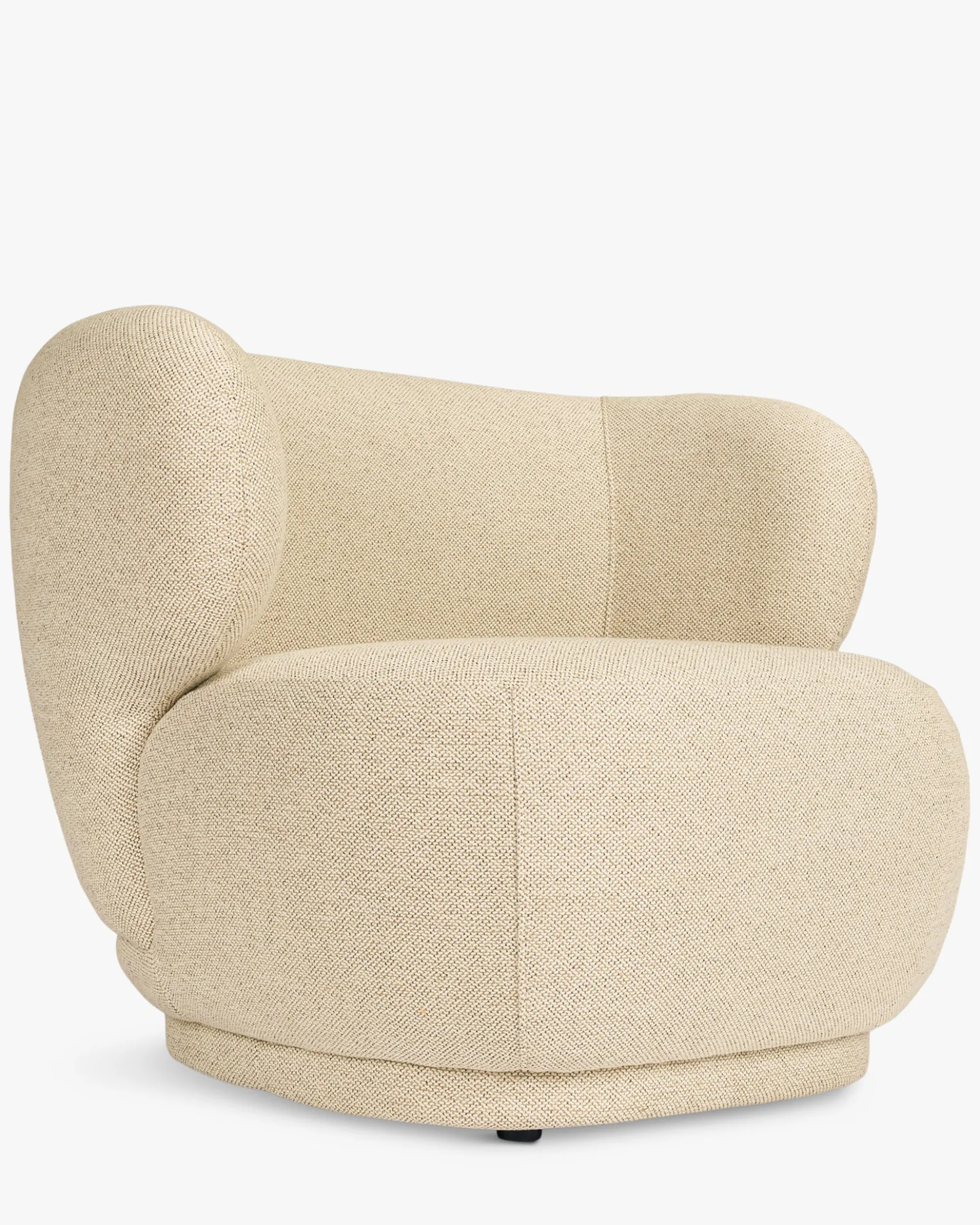 Fauteuil, Beige sable, 90x70 Giulia