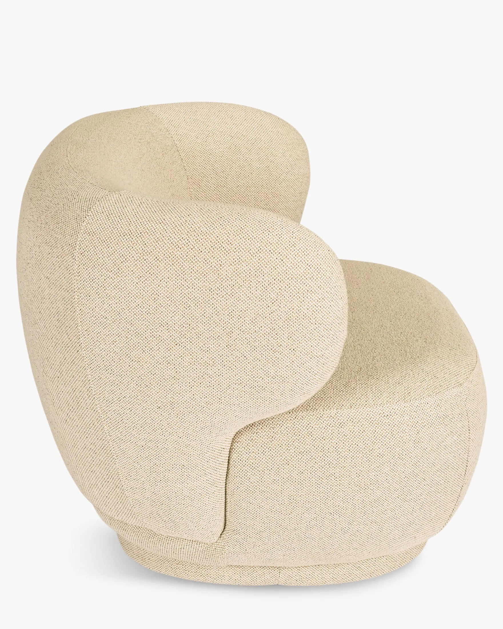 Fauteuil, Beige sable, 90x70 Giulia