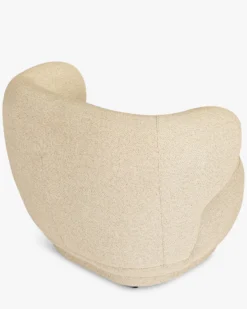 Fauteuil, Beige sable, 90x70 Giulia