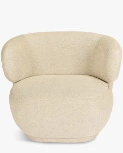 Fauteuil, Beige sable, 90x70 Giulia