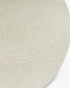 Fauteuil, Blanc avoine bouclé Neo