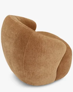 Fauteuil, Camel crêpé Aspen