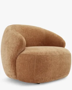 Fauteuil, Camel crêpé Aspen