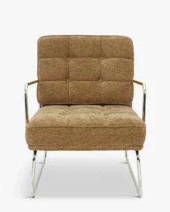 Fauteuil, Camel crêpé Aurore