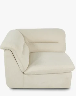 Fauteuil d'angle modulable, Beige sahara Pulp