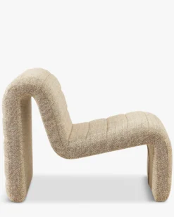 Fauteuil, Jaune moucheté Flow
