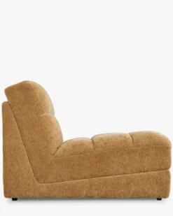 Fauteuil modulable, Camel crêpé Paul
