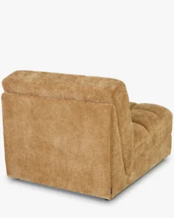Fauteuil modulable, Camel crêpé Paul