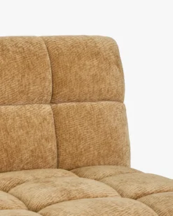 Fauteuil modulable, Camel crêpé Paul
