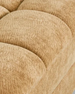 Fauteuil modulable, Camel crêpé Paul
