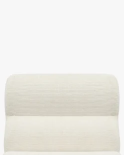 Fauteuil modulable, Tweed crème & bois blond Cozy