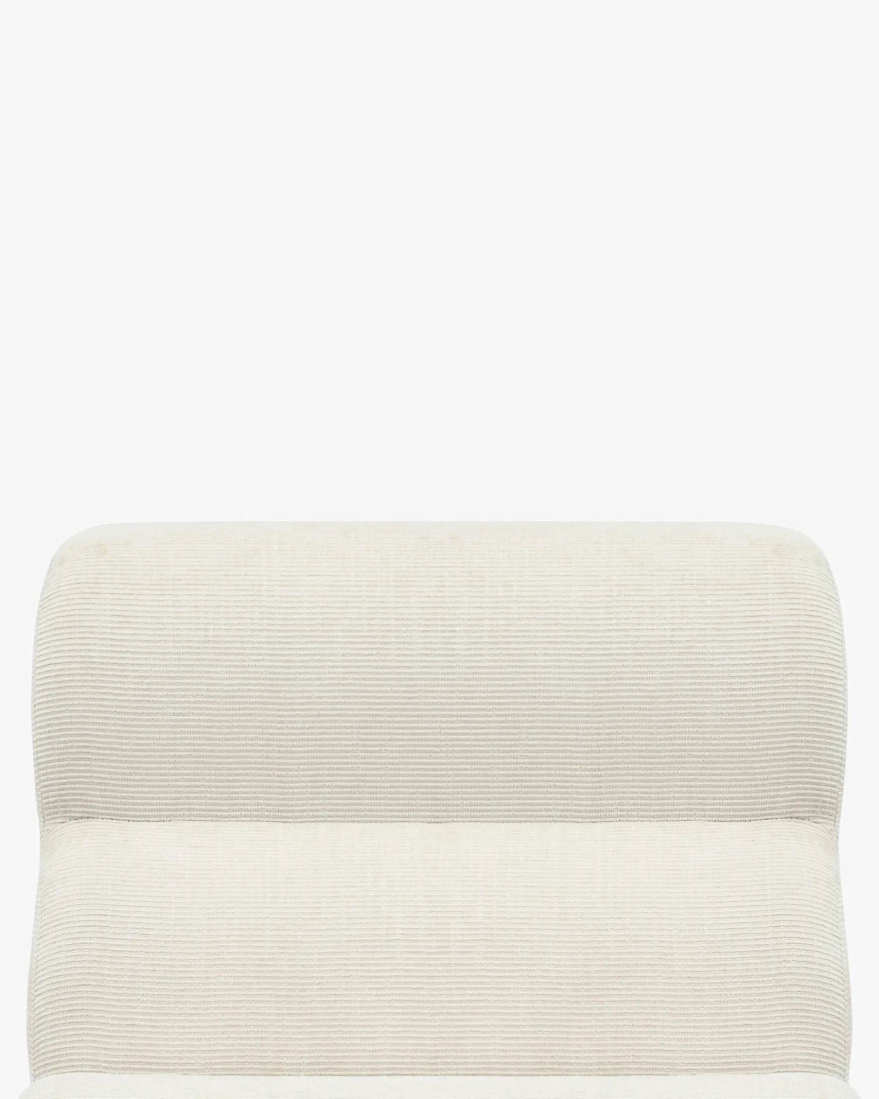 Fauteuil modulable, Tweed crème & bois blond Cozy