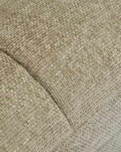 Fauteuil modulable, Tweed taupe Paul