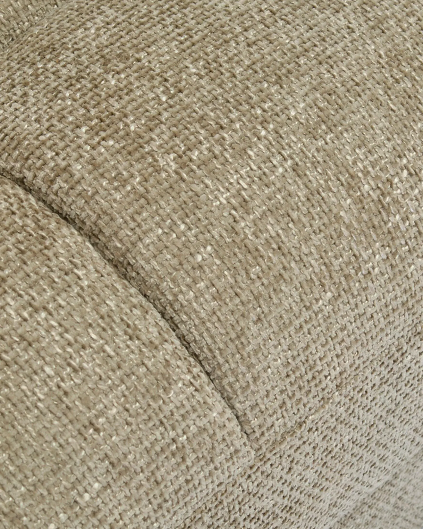 Fauteuil modulable, Tweed taupe Paul