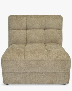 Fauteuil modulable, Tweed taupe Paul