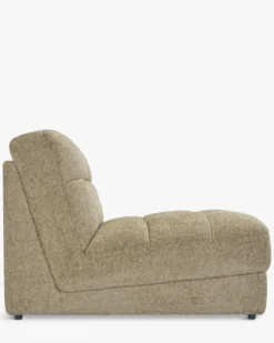 Fauteuil modulable, Tweed taupe Paul