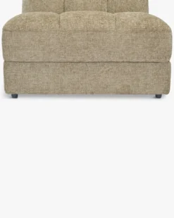 Fauteuil modulable, Tweed taupe Paul