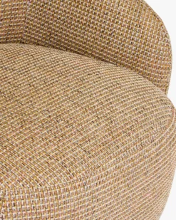 Fauteuil, Tweed jaune miami Telde