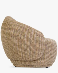 Fauteuil, Tweed jaune miami Telde