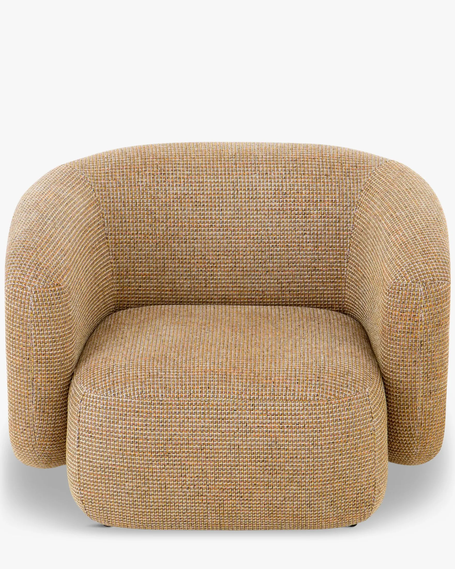 Fauteuil, Tweed jaune miami, 100x70 Volta