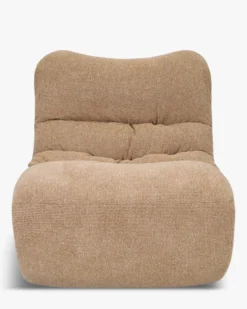 Fauteuil, Tweed marron écureuil Chill