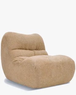 Fauteuil, Tweed marron écureuil Chill