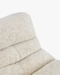 Fauteuil, Tweed moucheté beige Chill