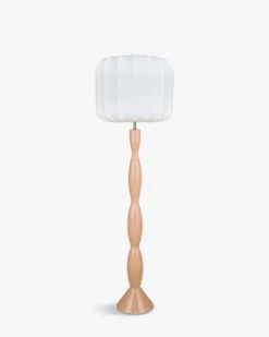 Lampadaire, Beige caramel, H161 Hanaki