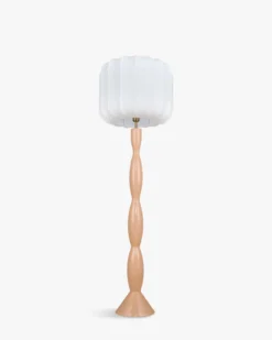 Lampadaire, Beige caramel, H161 Hanaki