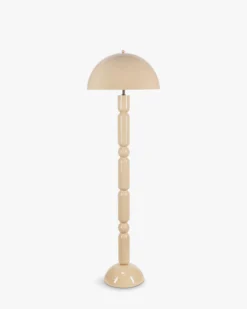 Lampadaire, Beige satiné, H150 Montana