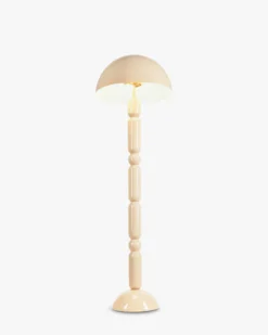 Lampadaire, Beige satiné, H150 Montana