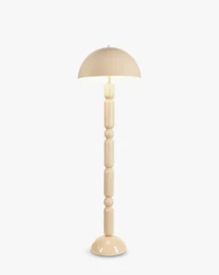 Lampadaire, Beige satiné, H150 Montana