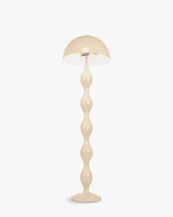 Lampadaire, Beige satiné, H152 Powers