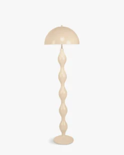 Lampadaire, Beige satiné, H152 Powers