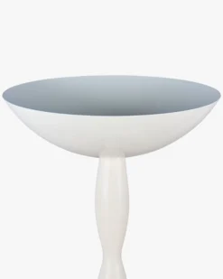 Lampadaire, Métal blanc, H163 Ardenia